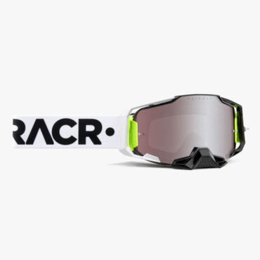 Очки для мотокросса 100% ARMEGA Racr Hiper Silver Mirror Lens с зеркальной линзой Hiper - миниатюра 3