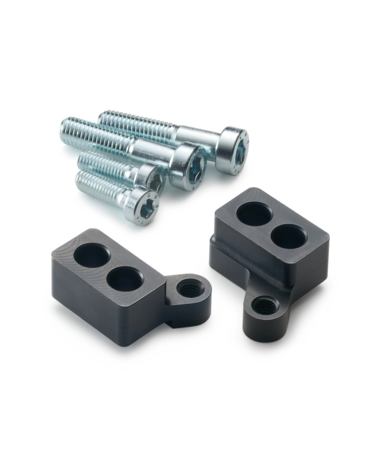 KTM CLAMP FOR STEERING DAMP.  кронштейны установки рулевого демпфера EXC 14 23  ( 77012005144 )