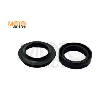 Комплект сальник   пыльник 33x46 x11 / 33x46 5.6 x14 пер. амортизатора TTR125 SM PARTS - миниатюра 2