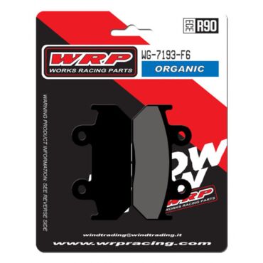 Тормозные колодки WRP WG 7193 F6 (LMP193 ST / FDB462 / FDB2113) - миниатюра 1