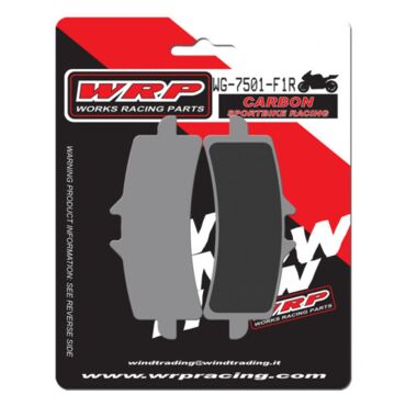 Тормозные колодки WRP WG 7501 F1R (LMP501 CRR / SBS 901DC /FDB2260 / FDB2218 / FA447 / LMP441) - миниатюра 1