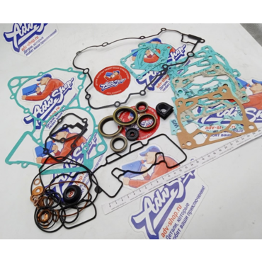 KTM GASKET SET ENGINE 125 150 комплект прокладок полный 125 150 SX 16-> / 150 EXC 21-> ( 50430099002 / 50430099000 ) - миниатюра 2