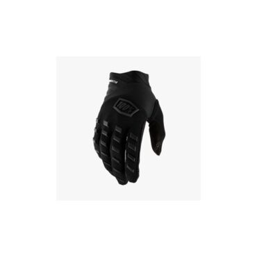 Мотоперчатки 100% Airmatic Glove, black charcoal  (L, Взрослая  Кросс эндуро) - миниатюра 2