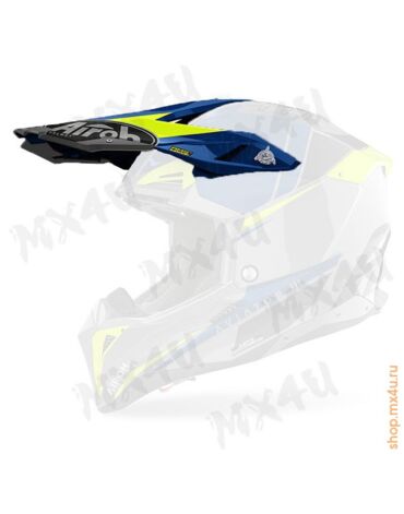 Козырек для шлема Aviator 3 - PUSH BLUE