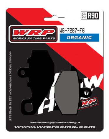 Тормозные колодки WRP WG 7287 F6 (LMP287 ST / FDB2012 / FA192)
