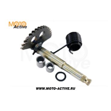 Вал кикстартера с сектором 157QMJ 150см3 - миниатюра 1