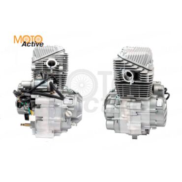 Двигатель 250см3 172FMM 6A (4 клапана) CB250 F (72x61,4) Zongshen грм цепь, 5ск - миниатюра 2