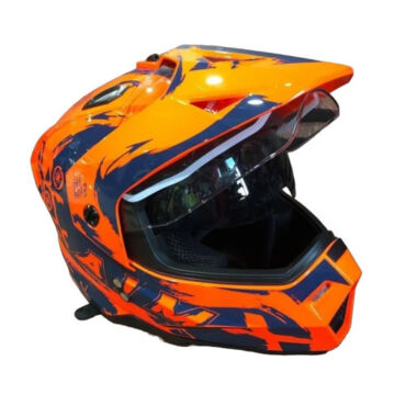 AiM Шлем детский JK802Y Orange Blue - миниатюра 1