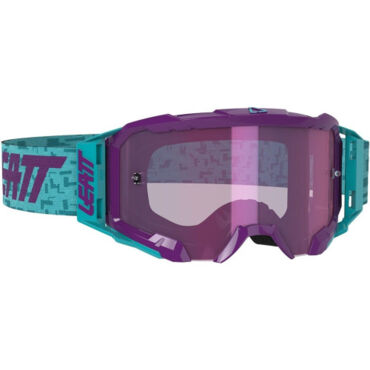 Leatt Очки Velocity 5.5 Iriz Aqua Purple - миниатюра 1