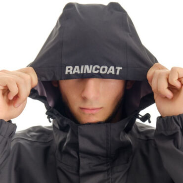 Dragonfly Дождевик городской DF Raincoat Black - миниатюра 3