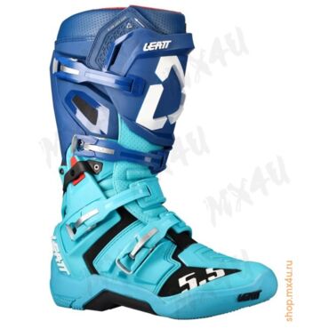 Мотоботы кроссовые 5.5 FlexLock V22 Boot Aqua аква - миниатюра 1