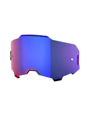 100% Линза Armega Armatic Hiper Mirror Blue