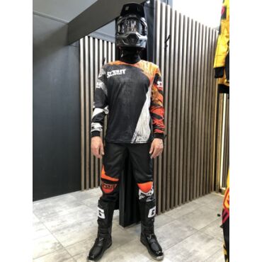 Scout Джерси Abstraction Black Orange - миниатюра 2