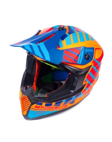 MT Шлем MX802 Falcon Energy B14 matt flur orange