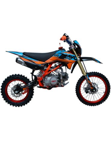 Питбайк KAYO Evolution K125EM 17 14 KRZ (механ. сцепл., эл. стартер)