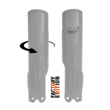 Защита вилки 360 серая KTM SX SX F 23-; EXC EXC F 24- / Husqvarna TC FC 23- ; TE FE 24- / GasGas MC MC F 23- ; EC EC F 24- - миниатюра 1