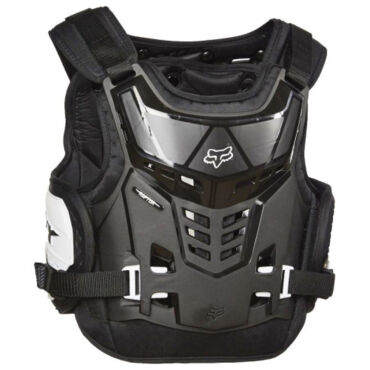 Подростковый панцирь Fox Raptor Proframe, Черный Белый - миниатюра 1