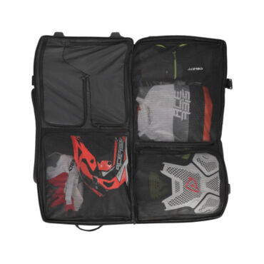 Сумка дорожная на колёсах Acerbis X Moto Logo Black, (190 L) - миниатюра 2