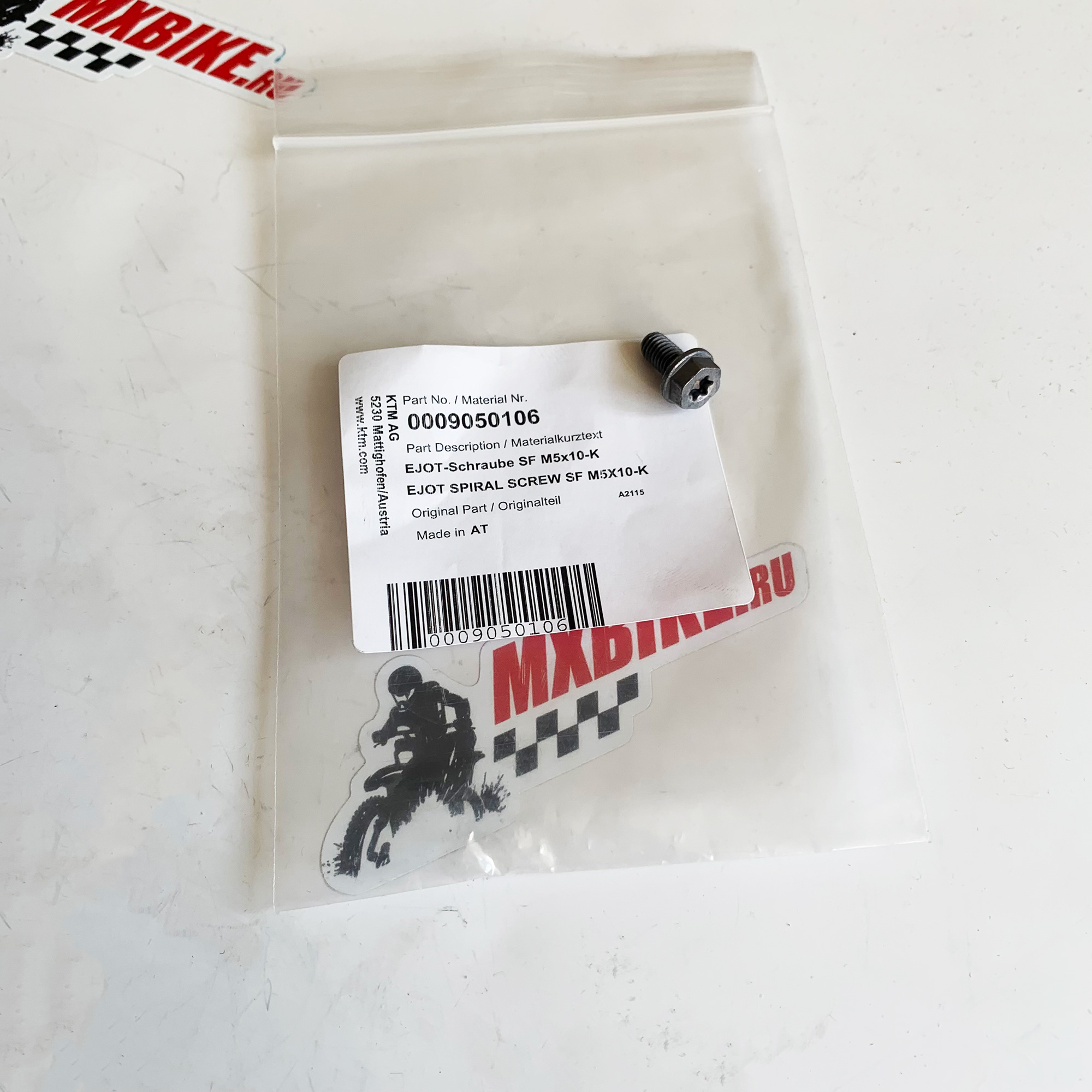 Болт (M5X10) KTM / Husqvarna / GasGas / Husaberg - фото 1