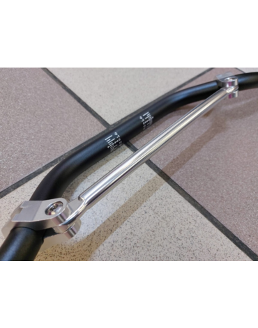 ACCEL Руль 22 mm (черный)  Honda High // SH 03 Black