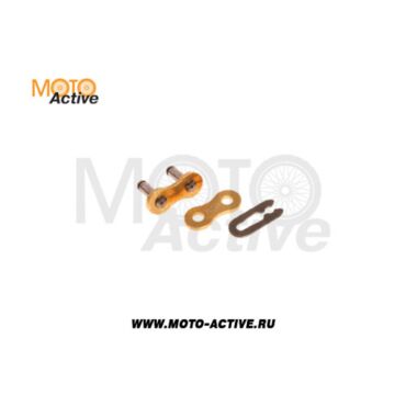 Замок для цепи CZ Chains 428 MX Gold (защелка) - миниатюра 1