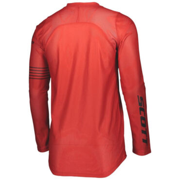 SCOTT Джерси 450 Angled Light red black - миниатюра 1