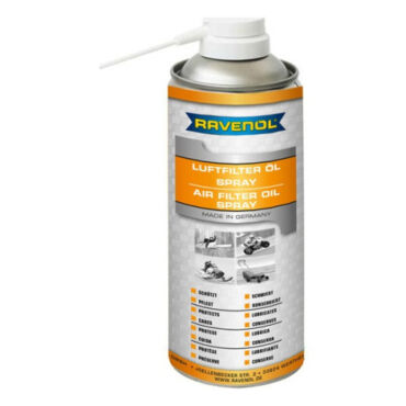 Масло для пропитки фильтров RAVENOL Air Filter Oil Spray 400мл (Пропитка Аэрозоль) - миниатюра 1