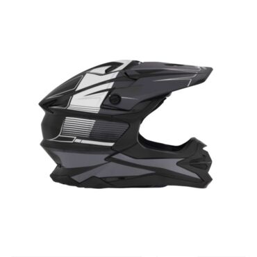 Desment Шлем кроссовый Raptor Black Grey graphic - миниатюра 3