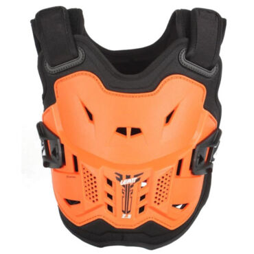 Leatt Защита панцирь Chest Protector 2.5 Kids Orange Black - миниатюра 2