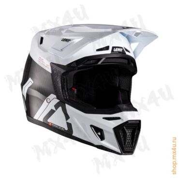 Шлем 9.5 Carbon + маска 6.5 V26 - Белый - миниатюра 2