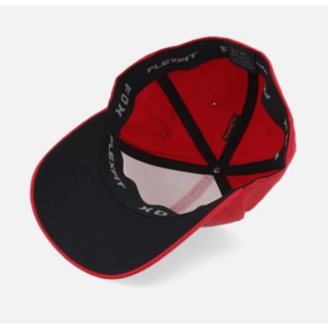Бейсболка Fox x Honda Flexfit Hat, flame red (L XL, Взрослая  Повседневная) - миниатюра 1