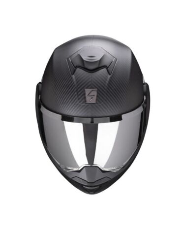 Scorpion Exo Мотошлем Exo Tech Evo Carbon Solid Черный Матовый