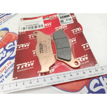 TRW MCB 648 RSI колодки тормозные синтетика  зад  990 1090 1190 // перед EXC EXCF 14-> - миниатюра 1