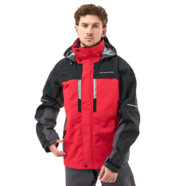 Dragonfly Куртка мембранная Quad Pro Man 2025 Red - Black - Grey - миниатюра 2