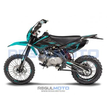 Питбайк Regulmoto SEVEN MEDALIST PRO 17 14 (Черный/ синий, , 201489 1) - миниатюра 2