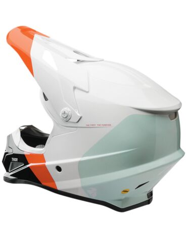 Шлем THOR SECTOR BOMBER MIPS S9 WHITE ORANGE