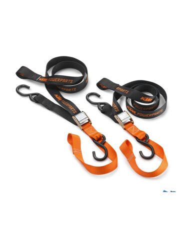 KTM STRAP SET ремни крепежные с крючками ( 77512950200 / 77512950000 )