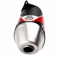 Муфлер OXA Factory Black Edition 2T KTM EXC TPI 20 23, XC 20 22, XC W 23, SX 19 22, GASGAS EC EX MC 21 23, Husqvarna 250 300, TE 20 23, TC 19 22