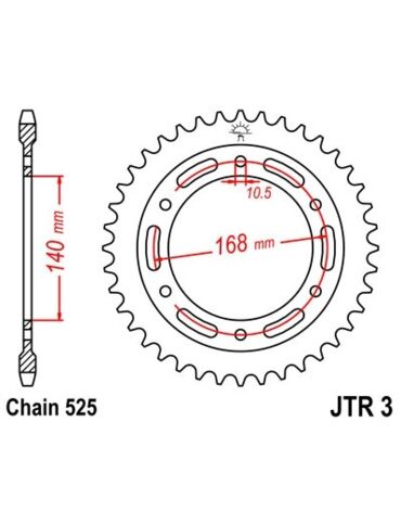 Звезда ведомая JTR3.47