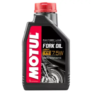 Масло вилочное Fork Oil 7.5W Factory Line Light Medium 1л - миниатюра 1