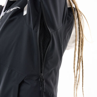 Dragonfly Куртка горнолыжная утепленная Gravity Woman 2025 White Snow Black - миниатюра 1
