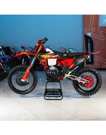 Мотоцикл кроссовый Ajerra SAMURAI K10 NC300 EFI (Инжектор) Red 21 18