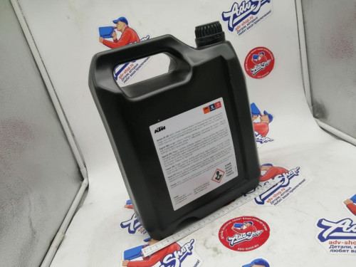 KTM масло в амортизатор WP SHOCK ABSORBER FLUID 5 LT ( 50180751S1 / 50180342S1 )