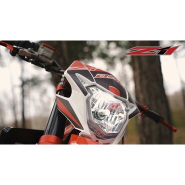 Эндуро / кроссовый мотоцикл BSE Z11 Red Black (020) - миниатюра 2