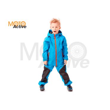 Детский комплект дождевой (куртка, брюки) EVO Kids BLUE (мембрана) - миниатюра 1