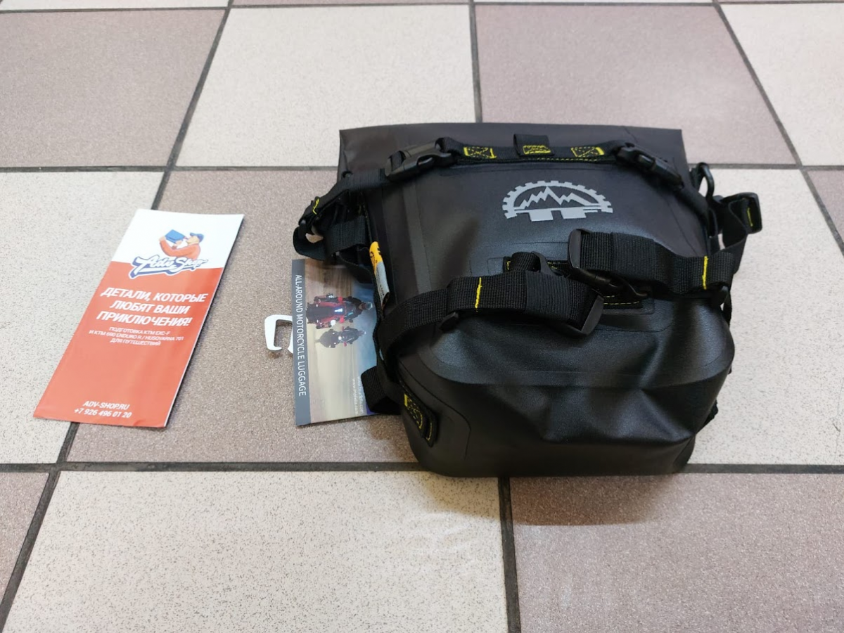 Tripfella Tank Saddle bag (Blak) навесная сумка на дуги // TFD 508 BLK