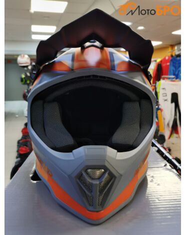 Шлем детский Acerbis IMPACT STEEL JUNIOR Black Orange