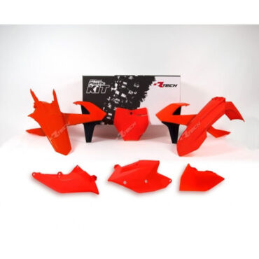 Комплект пластика KTM SX SXF 125 150 250 350 450 2016 2018 (Кросс) , Оранжевый неон - миниатюра 1