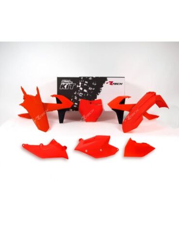Комплект пластика KTM SX SXF 125 150 250 350 450 2016 2018 (Кросс) , Оранжевый неон