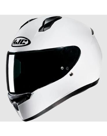 Шлем (интеграл) HJC C10 белый глянцевый L